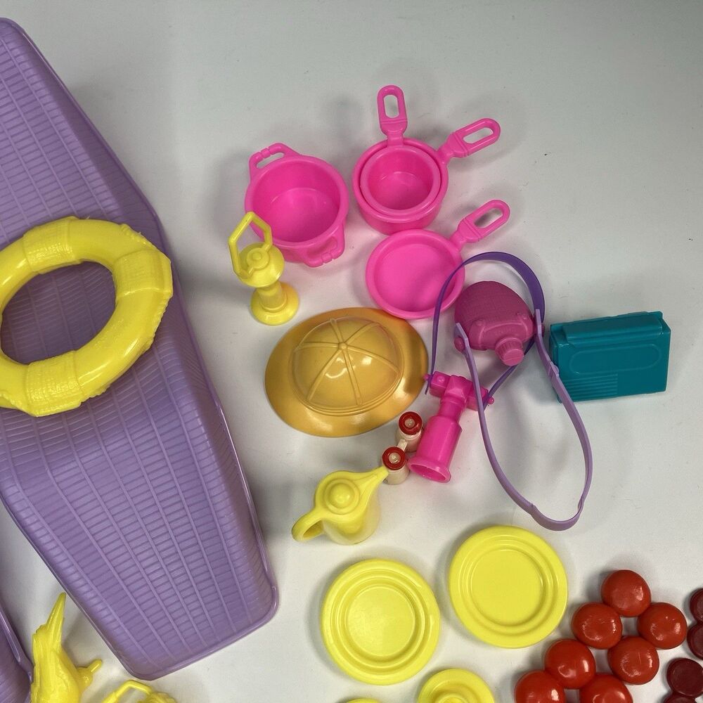 Vtg 1980s Barbie Accessories Pool Party Camping Assorted Incomplete - Picture 7 of 10
